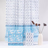 Sky Blue Pure Cotton Suits With Dupatta Online