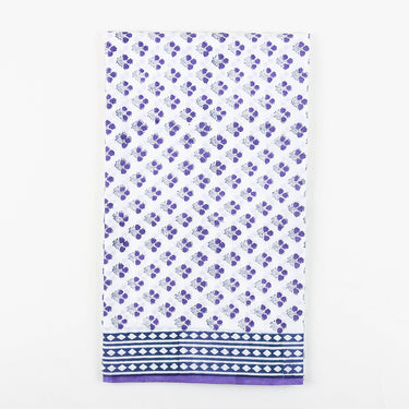 Purple Floral Pure Cotton Suit Sets With Cotton Dupatta Online