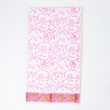 Block Printed Unstitched Suit Material With Cotton Dupatta Online