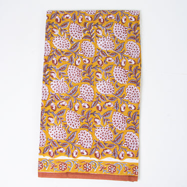 Hand Block Printed Unstitched Ladies Suit With Cotton Dupatta Online