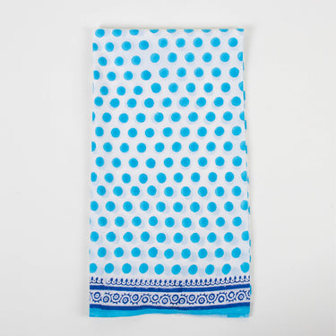 Sky Blue Pure Cotton Suits With Cotton Dupatta Online