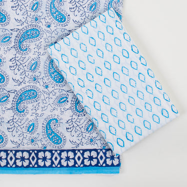 Trendy Cotton Suit Material With Cotton Dupatta