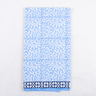 Block Unstitched Suits Cotton With Kota Doria Dupatta