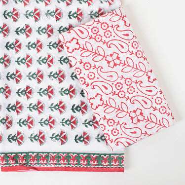 Organic Cotton Suits with Kot Doria Dupatta Online