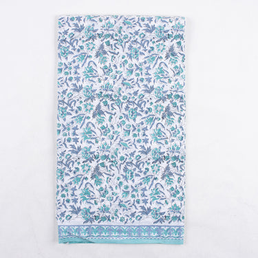 Block Floral Organza Dupatta With Cotton Dupatta Online