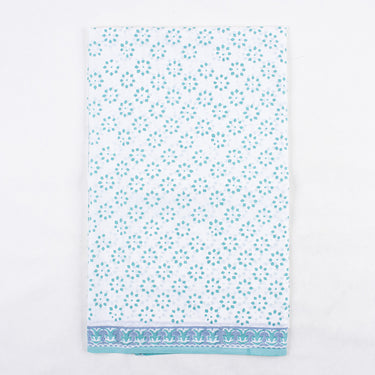 Block Floral Organza Dupatta With Cotton Dupatta Online