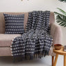 Unique Gift for Her - Cotton Throw with Cushion Cover