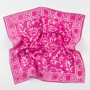 Unisex Hand Block Printed Soft Cotton Hair Bandana Cloth