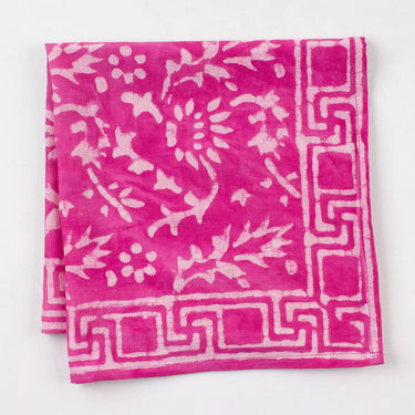 Unisex Hand Block Printed Soft Cotton Hair Bandana Cloth