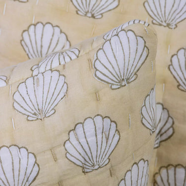 Vantage Kantha Quilted Cotton Pillow Cover