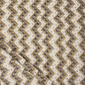 Wave Pattern Hand Block Printed Kantha Cotton Fabric