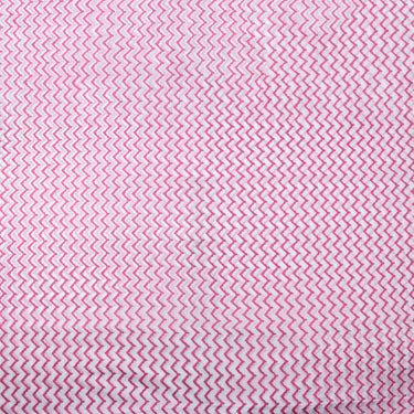Web Striped Cotton Hand Block Print Fabric