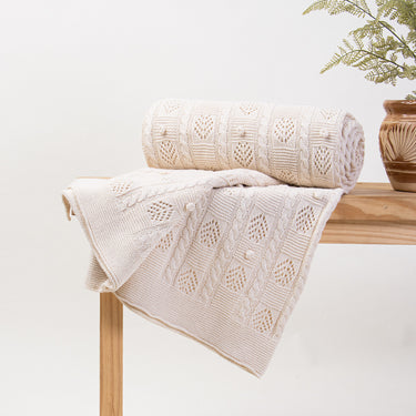 Woven Throw Blanket for Cozy Comfort & Style