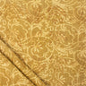 Yellow Dabu Hand Block Printed Cotton Kantha Fabric