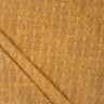Yellow Floral Cotton Hand Block Printed Dabu Dress Fabric