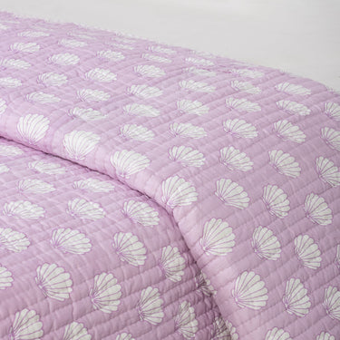 Pink Soft Cotton Machine Quilt Comfort Lightweight